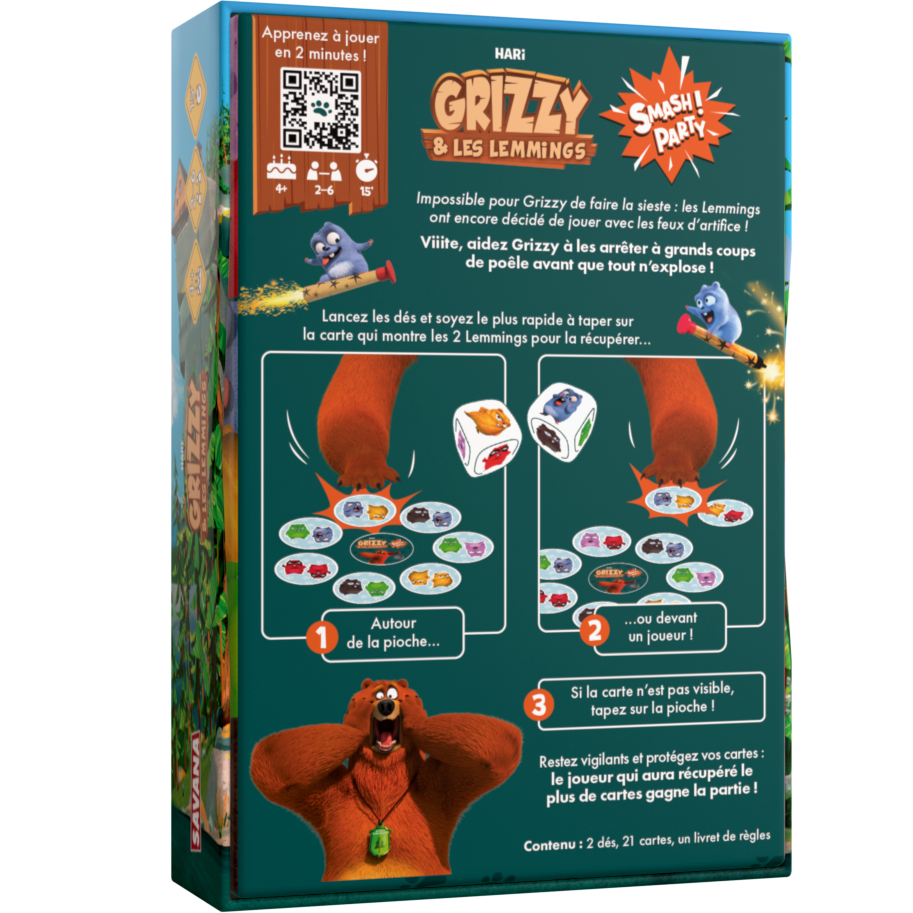 SMASH PARTY - GRIZZY & LES LEMMINGS