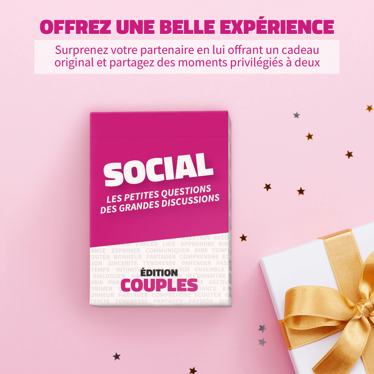 SOCIAL couple jeu d'apéro en couple