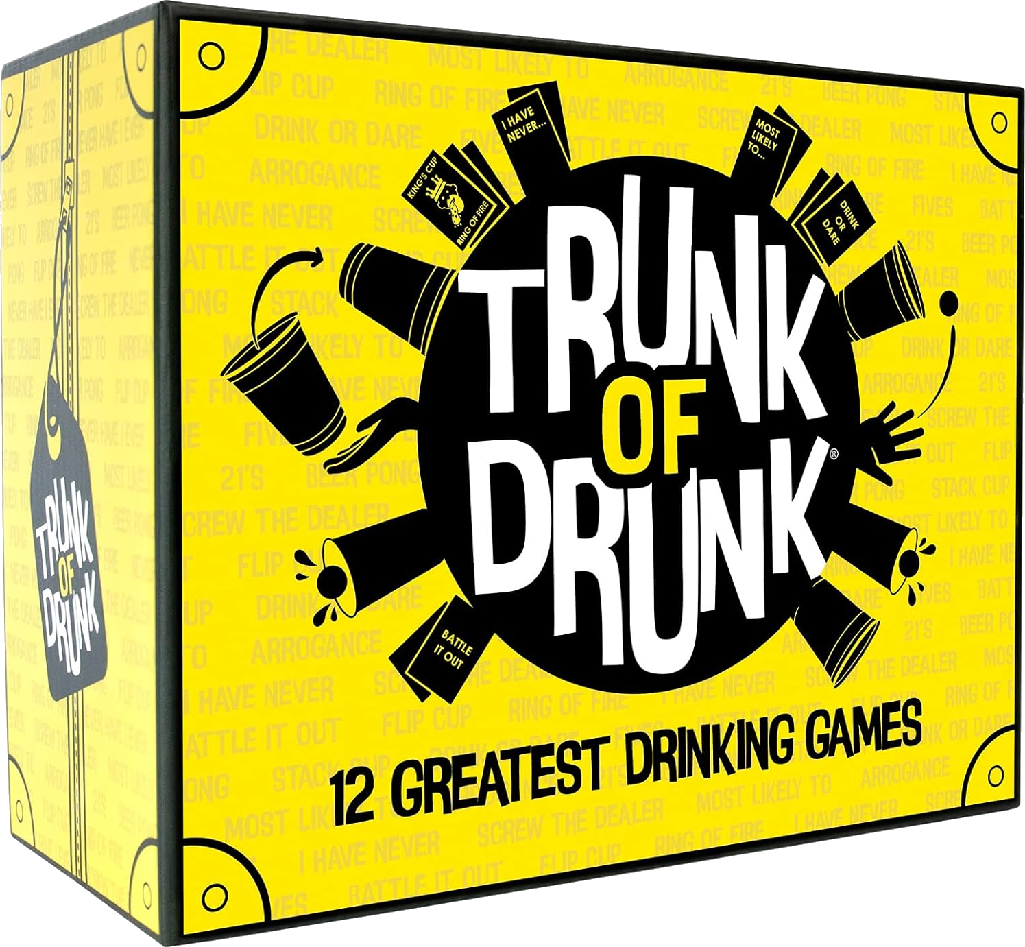 Trunk of Drunk box: 12 greatest drinking games